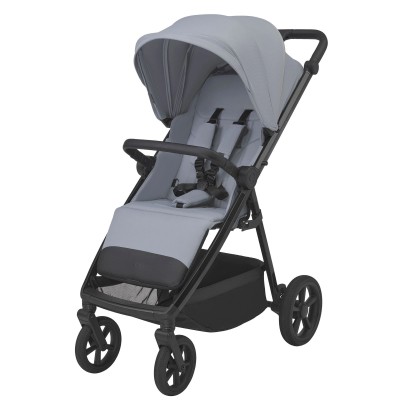 Espiro Pearl - elegancki wózek spacerowy, przestronne siedzisko, wygodne składanie one hand • 103 Blue Pearl