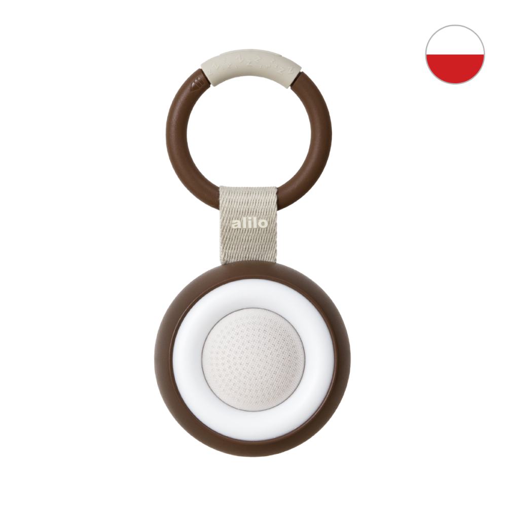 Alilo CocoNap W1 - zabawka muzyczna, kojący odtwarzacz MP3 z lampką do karmienia • Kokos