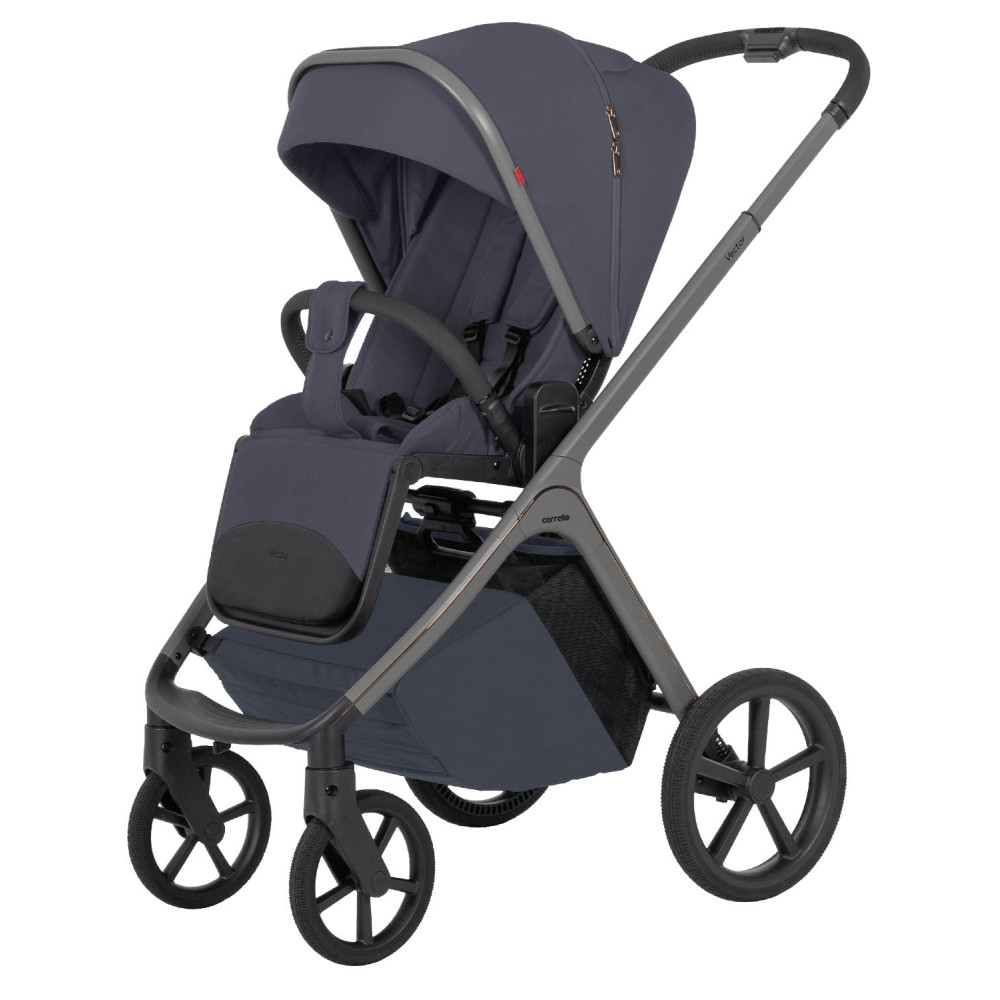 Carrello Vector CRL-6550 - легка дитяча коляска 2в1 з регулюванням висоти люльки та прогулянкового сидіння • Plum Grey Carrello Vector CRL-6550 - легка дитяча коляска 2в1 з регулюванням висоти люльки та прогулянкового сидіння • Plum Grey