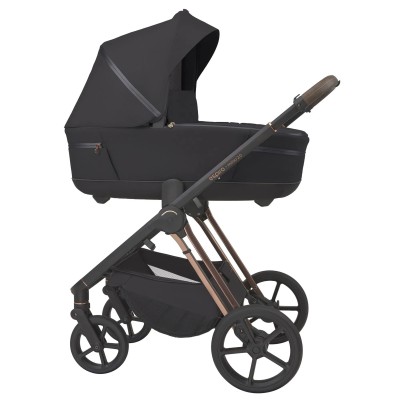 Espiro Miloo 2.0 - wielofunkcyjny wózek dziecięcy 2w1 • 310 Diamond Black