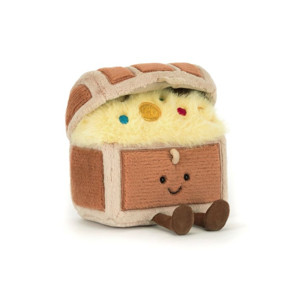 Jellycat – Zabawna Skrzynia Skarbów 19 cm