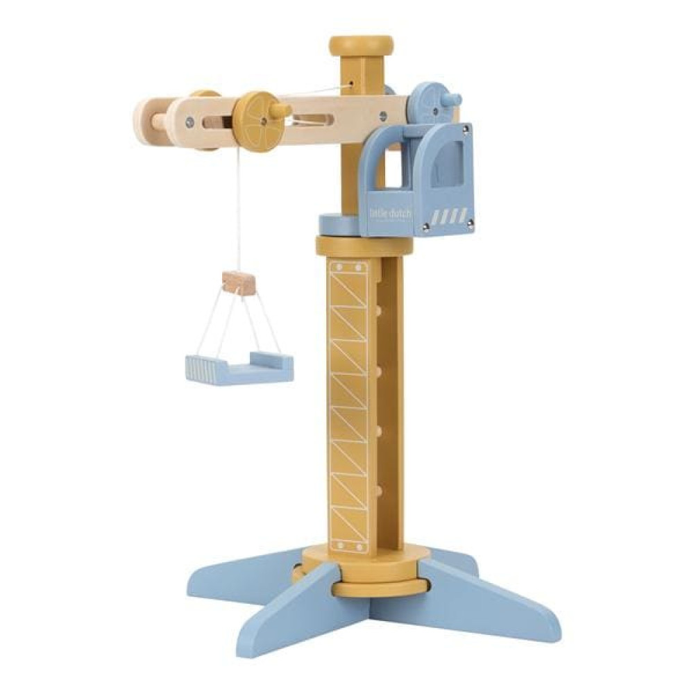Little Dutch – Drewniany Dźwig budowlany FSC (LD2542)