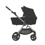 Anex iQ Premium - lekki wózek 2w1 z opcją spacerówki do samolotu, z nową transformacją • Starless