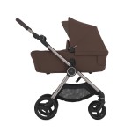 Anex iQ Premium - lekki wózek 2w1 z opcją spacerówki do samolotu, z nową transformacją • Brew