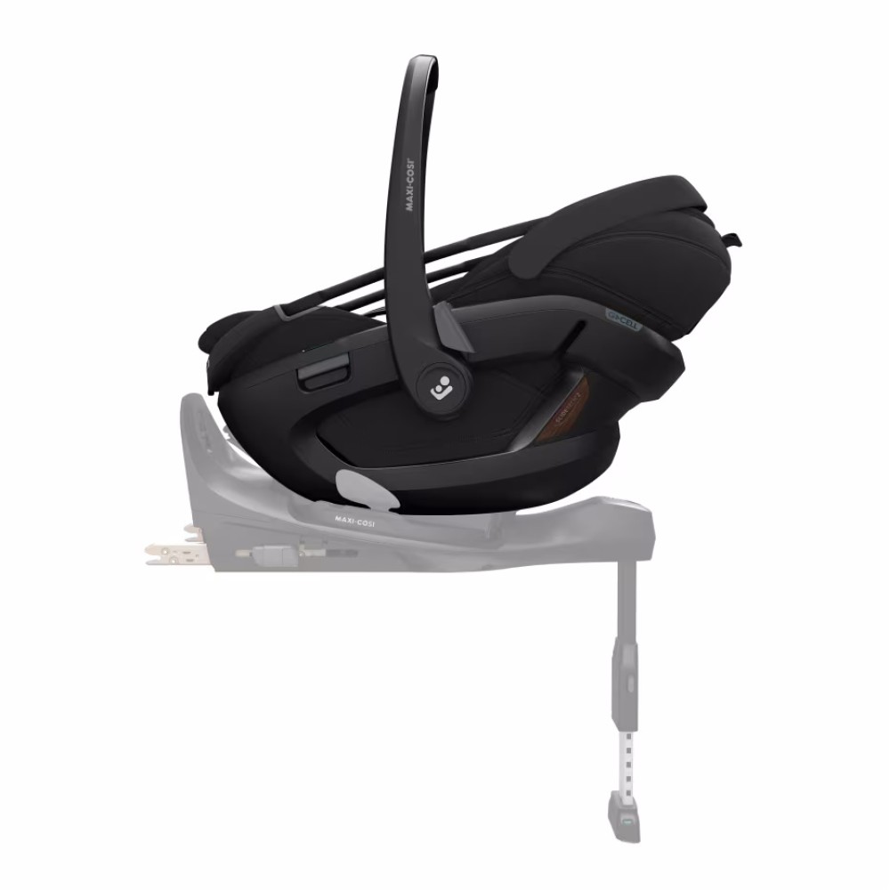 Maxi Cosi Coral Slide Pro - rozkładany fotelik samochodowy dla niemowląt, nosidełko (0 - 24mc / 40 - 87cm / 0 - 13kg) • Black Onyx