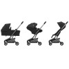Maxi Cosi Fame Cabin - wózek spacerowy premium, wózek z podświetleniem, do podróży, wbudowany powerbank • Black Onyx
