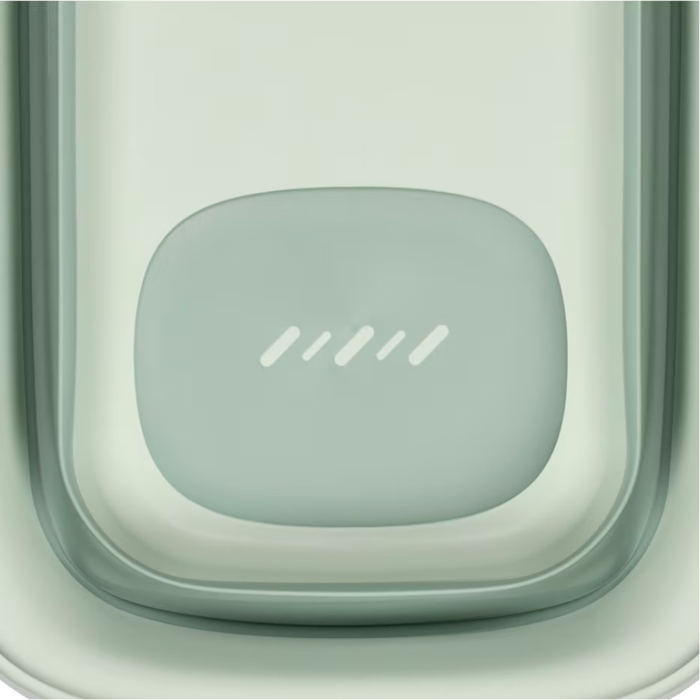 Maxi Cosi Indigo Plus - дитяча ванночка з інтегрованим цифровим термометром, вкладка для новонародженого QuickDry (0 - 4років) • Sage Green