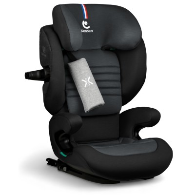 Renolux Eliseo - дитяче автокрісло з функцією нахилу спинки (ok. 3,5–12 років / 100 - 150см) • Carbon