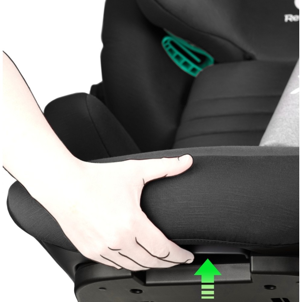 Renolux Eliseo - дитяче автокрісло з функцією нахилу спинки (ok. 3,5–12 років / 100 - 150см) • Carbon