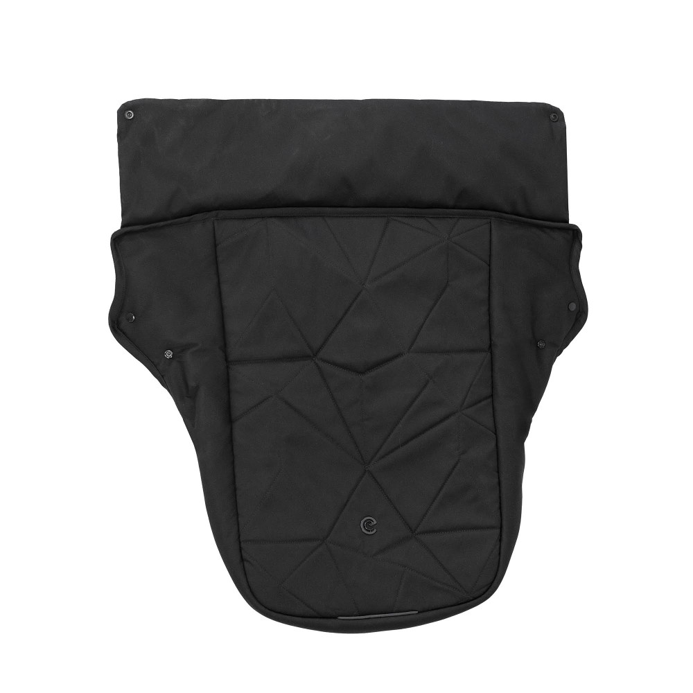 Espiro Wind - wózek spacerowy z autofoldingiem, regulowaną wysokość prowadnicy, panoramiczny panel wentylacyjny • Mistral Black