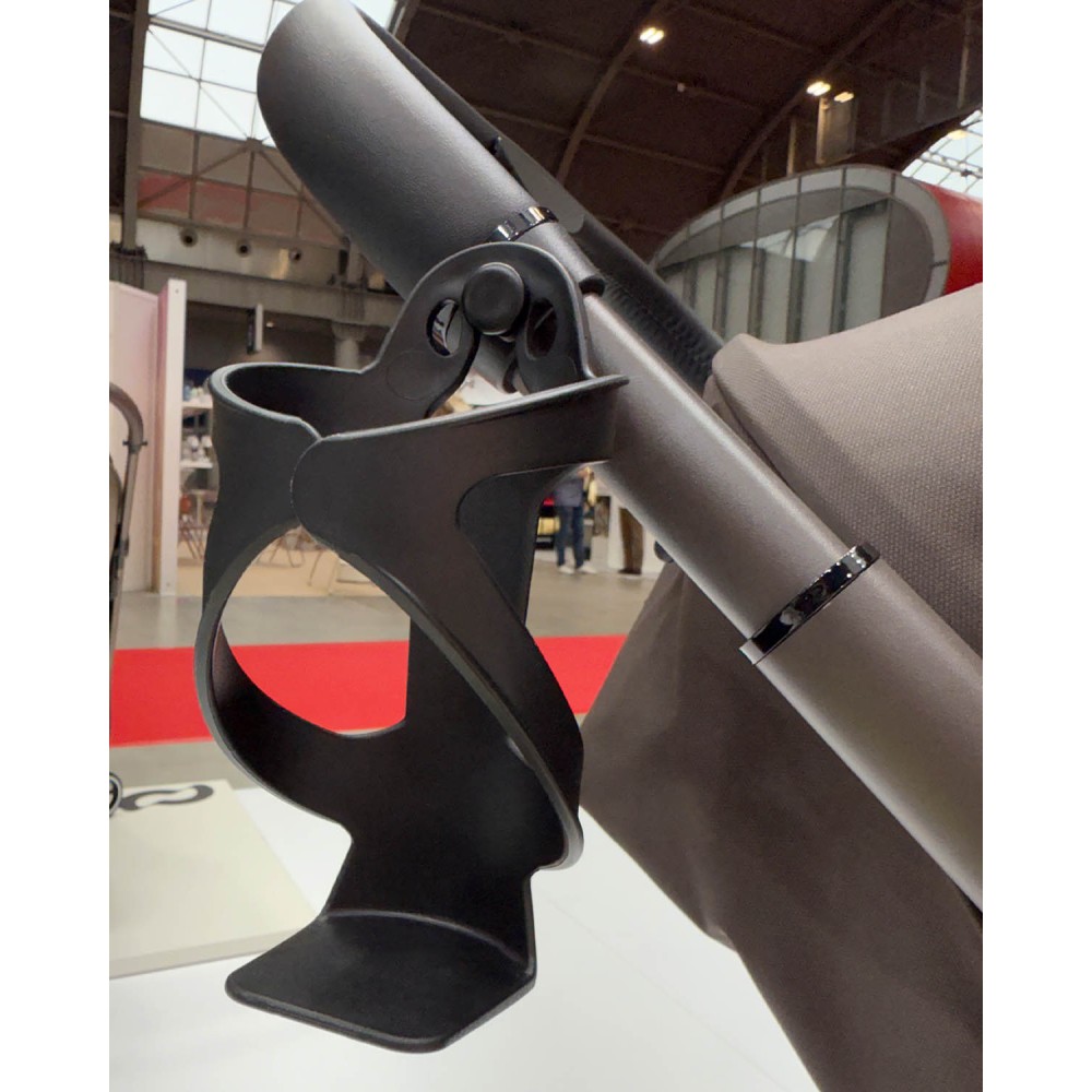 Carrello Bravo Lite Deluxe CRL-5529 - прогулянкова коляска з підсвіткою, всесезонний візок, телескопічне регулювання ручки, великі колеса, захист від сповзання, зручно складається • Oak Beige