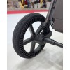 Carrello Bravo Lite Deluxe CRL-5529 - прогулянкова коляска з підсвіткою, всесезонний візок, телескопічне регулювання ручки, великі колеса, захист від сповзання, зручно складається • Oak Beige
