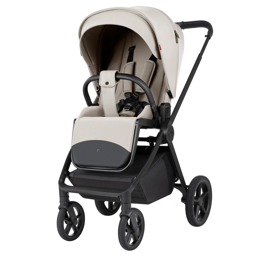 Carrello Ultra F - wózek uniwersalny 2w1 ze składaną gondolą • Milk Grey Carrello Ultra F - wózek uniwersalny 2w1 ze składaną gondolą • Milk Grey