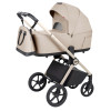 Carrello Ultra F - wózek uniwersalny 2w1 ze składaną gondolą • Polar Beige