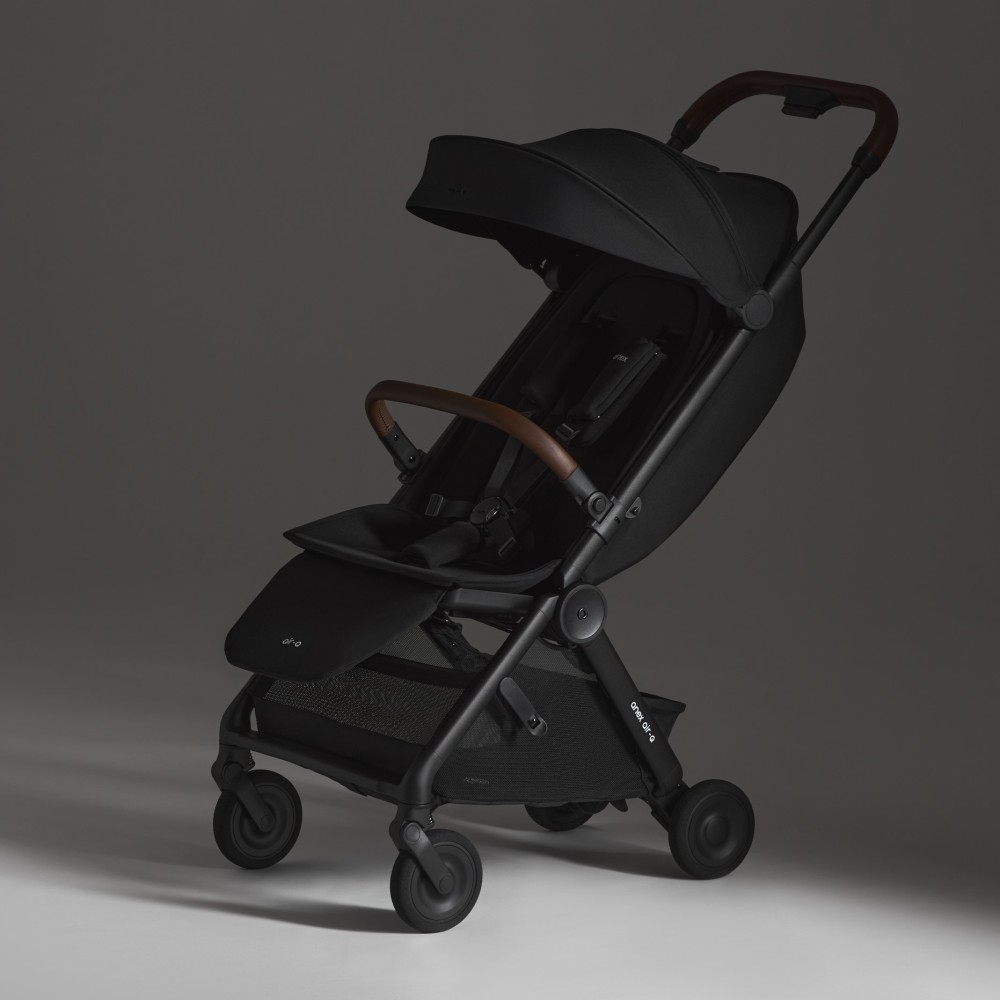 Anex Air-Q - легка дитяча коляска 2в1, компактний візок для подорожей, люлька складається разом із рамою до розміру ручної поклажі • Muna