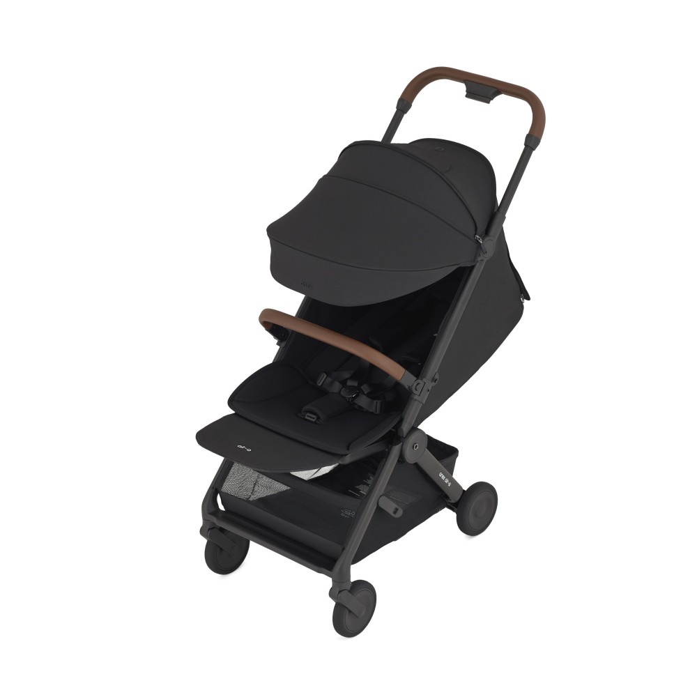 Anex Air-Q - легка дитяча коляска 2в1, компактний візок для подорожей, люлька складається разом із рамою до розміру ручної поклажі • Muna