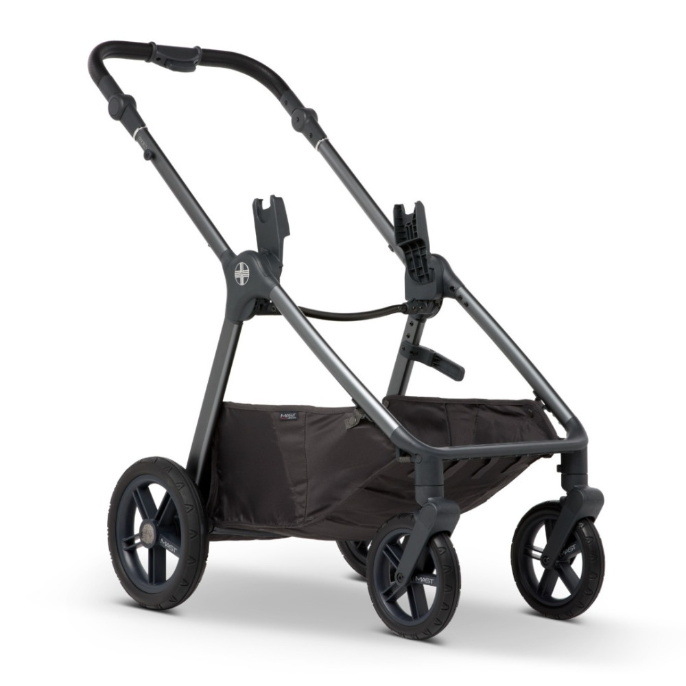 Mast M5x - дитяча коляска 2в1 з великими колесами • Green Mast M5x - дитяча коляска 2в1 з великими колесами • Green