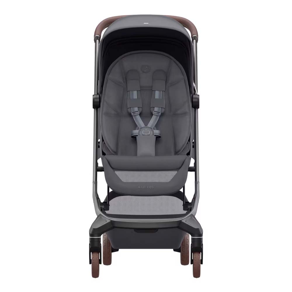 Maxi Cosi Fame Cabin - прогулянкова коляска преміум, візок з підсвічуванням, для подорожей, вбудований пауербанк • Moon Graphite