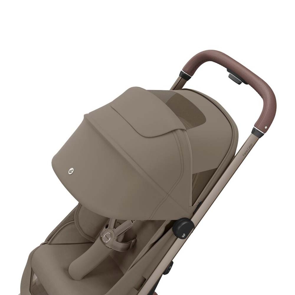Maxi Cosi Fame Cabin - wózek spacerowy premium, wózek z podświetleniem, do podróży, wbudowany powerbank • Oak Truffle Maxi Cosi Fame Cabin - wózek spacerowy premium, wózek z podświetleniem, do podróży, wbudowany powerbank • Oak Truffle