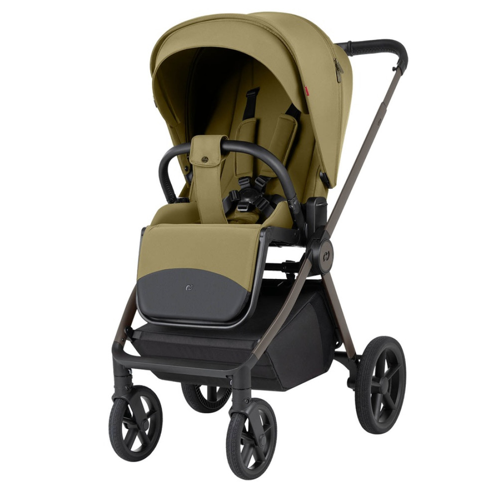 Carrello Ultra F CRL-6557 - wózek uniwersalny 2w1 ze składaną gondolą • Clover Green