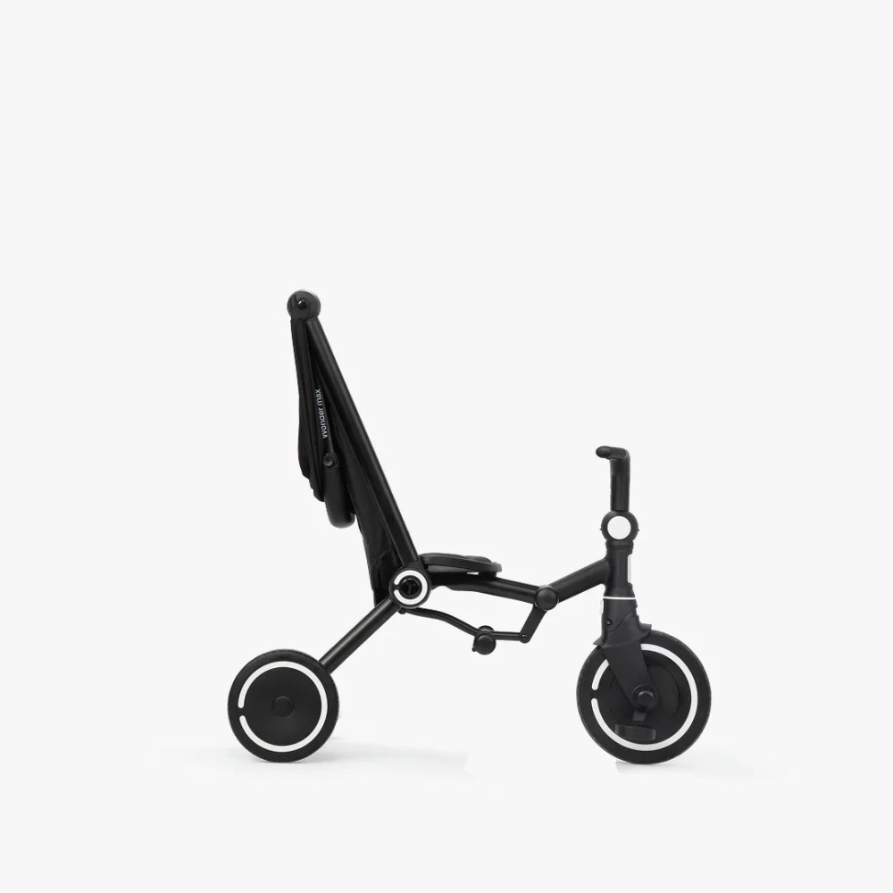 smarTrike Wonder MAX - rowerek z funkcją wózka, premium rowerek-wózek 3w1 • Czarny
