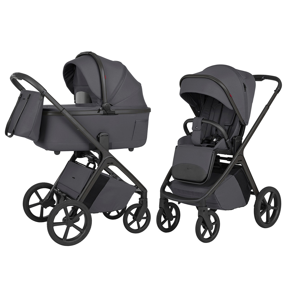 Carrello Vector F CRL-6700 - wózek uniwersalny 2w1 ze składaną gondolą • Ample Grey