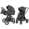 Carrello Vector F CRL-6700 - wózek uniwersalny 2w1 ze składaną gondolą • Ample Grey