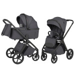Carrello Vector F CRL-6700 - wózek uniwersalny 2w1 ze składaną gondolą • Ample Grey