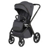 Carrello Vector F CRL-6700 - wózek uniwersalny 2w1 ze składaną gondolą • Ample Grey