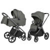 Carrello Vector F CRL-6700 - wózek uniwersalny 2w1 ze składaną gondolą • Calm Green