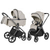 Carrello Vector F CRL-6700 - wózek uniwersalny 2w1 ze składaną gondolą • Zephyr Beige