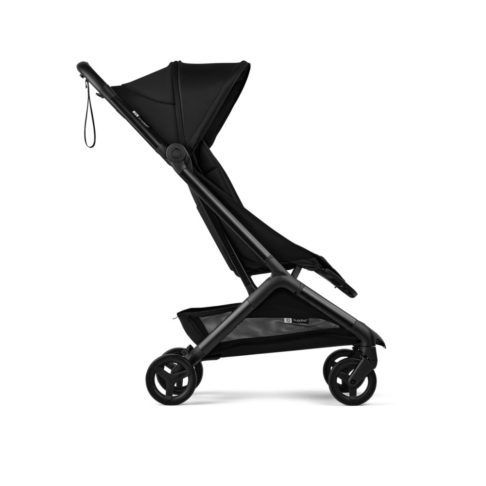 Bugaboo Butterfly 2 - ultrakompaktowy wózek spacerowy do podróży, składanie w sekundę, bagaż podręczny, waga 7,3 kg • Heritage Black