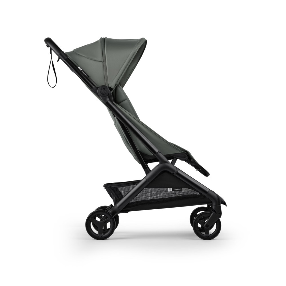 Bugaboo Butterfly 2 - ultrakompaktowy wózek spacerowy do podróży, składanie w sekundę, bagaż podręczny, waga 7,3 kg • Forest Green