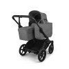 Bugaboo Donkey 6 Mono - premium wózek 2w1 na każdy teren, powiększony kosz do 15 kg, rozbudowa do wersji dla dwojga, obsługa jedną ręką • Moon Grey