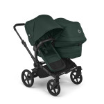 Bugaboo Donkey 6 Duo - premium wózek dla dwojga, rodzeństwo rok po roku lub bliźnięta obok siebie, tylko 74 cm szerokości, powiększony kosz do 15 kg • Fern Green Bugaboo Donkey 6 Duo - premium wózek dla dwojga, rodzeństwo rok po roku lub bliźnięta obok siebie, tylko 74 cm szerokości, powiększony kosz do 15 kg • Fern Green