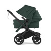 Bugaboo Donkey 6 Duo - premium wózek dla dwojga, rodzeństwo rok po roku lub bliźnięta obok siebie, tylko 74 cm szerokości, powiększony kosz do 15 kg • Fern Green
