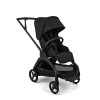 Bugaboo Dragonfly Plus - kompaktowy wózek 2w1 do miasta, składanie jedną ręką bez zdejmowania siedziska, waga 9.9 kg • Heritage Black