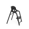 Bugaboo Giraffe - drewniane krzesełko do karmienia rosnące z dzieckiem, regulacja w sekundę bez narzędzi, drewno bukowe FSC, do 100 kg • Black
