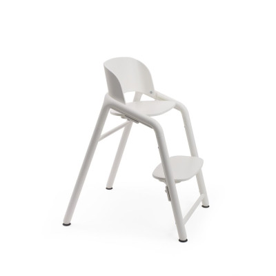 Bugaboo Giraffe - drewniane krzesełko do karmienia rosnące z dzieckiem, regulacja w sekundę bez narzędzi, drewno bukowe FSC, do 100 kg • White