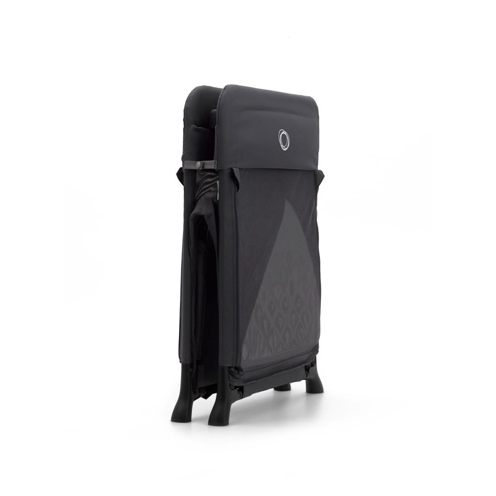 Bugaboo Stardust - дорожнє ліжечко, що розкладається за одну секунду, вбудований матрац, сумка в комплекті, вага 7.58 кг • Black