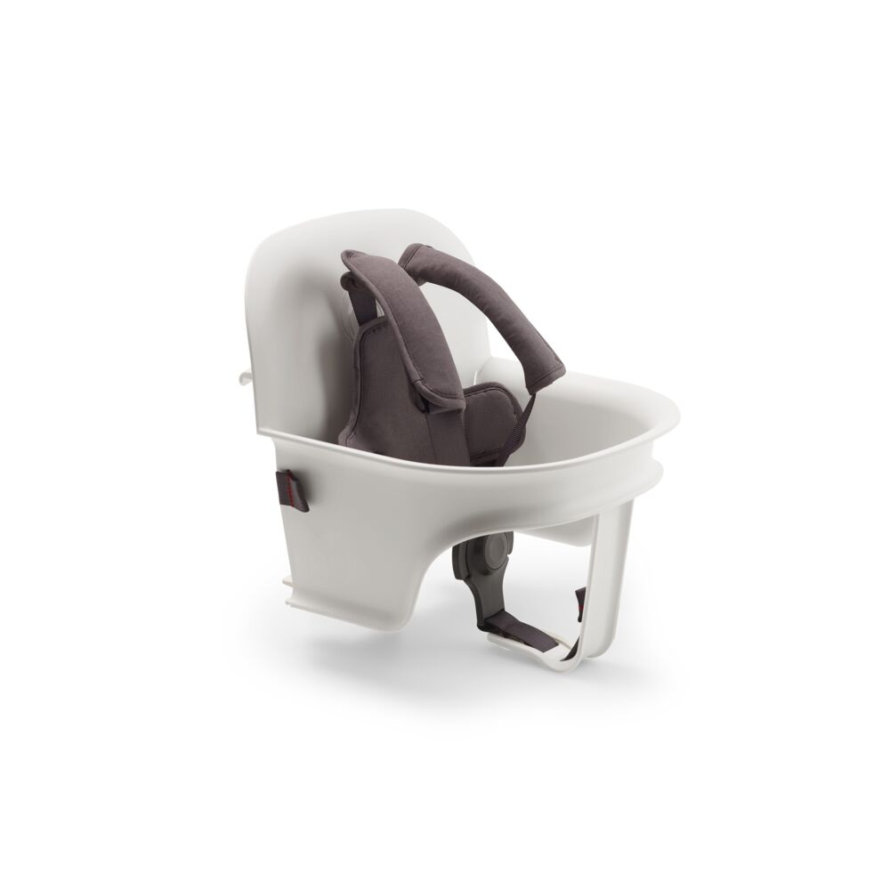 Bugaboo Giraffe Baby Set - zestaw niemowlęcy z szelkami do krzesełka Giraffe, od 6 miesięcy • White