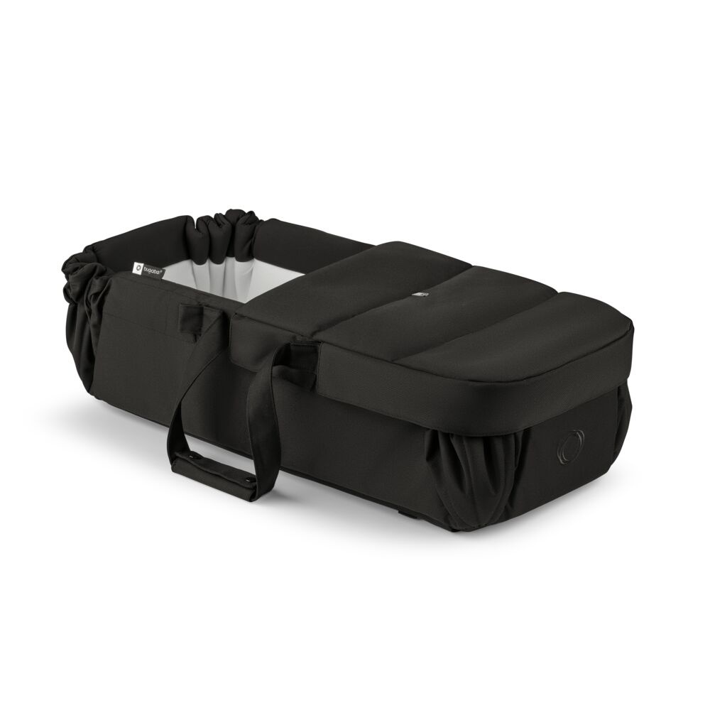 Bugaboo Baby Nest - м'який, портативний кокон для новонародженого, розкладається у ігровий килимок • Heritage Black