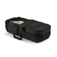Bugaboo Baby Nest - м'який, портативний кокон для новонародженого, розкладається у ігровий килимок • Heritage Black