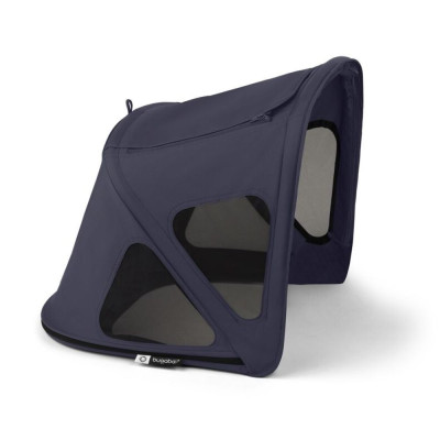Bugaboo Fox Osłona Przeciwsłoneczna - letnia osłona przeciwsłoneczna z filtrem UPF 50+ do wózka Fox 5 Renew • Deep Indigo