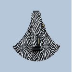 Wildride Toddler Carrier - nosidełko biodrowe dla dzieci od 9 miesięcy do 4 lat, do 20 kg, 100% bawełna • Black Zebra Print Wildride Toddler Carrier - nosidełko biodrowe dla dzieci od 9 miesięcy do 4 lat, do 20 kg, 100% bawełna • Black Zebra Print