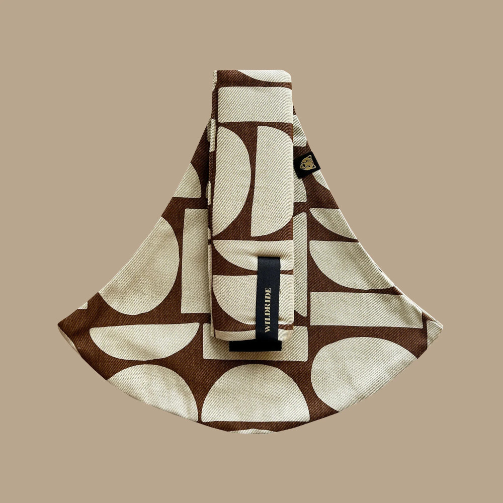 Wildride Toddler Carrier - nosidełko biodrowe dla dzieci od 9 miesięcy do 4 lat, do 20 kg, 100% bawełna • Boho