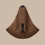 Wildride Toddler Carrier - nosidełko biodrowe dla dzieci od 9 miesięcy do 4 lat, do 20 kg, 100% bawełna • Brown Linen Wildride Toddler Carrier - nosidełko biodrowe dla dzieci od 9 miesięcy do 4 lat, do 20 kg, 100% bawełna • Brown Linen
