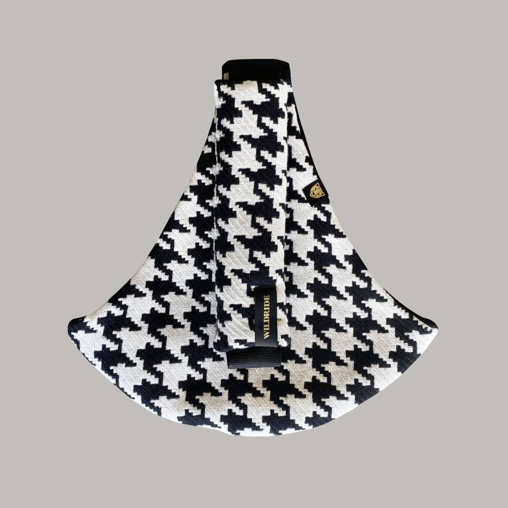 Wildride Toddler Carrier - nosidełko biodrowe dla dzieci od 9 miesięcy do 4 lat, do 20 kg, 100% bawełna • Chequered