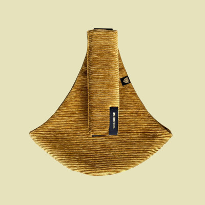 Wildride Toddler Carrier - стегнове носіння для дітей від 9 місяців до 4 років, до 20 кг, 100% бавовна • Corduroy Gold