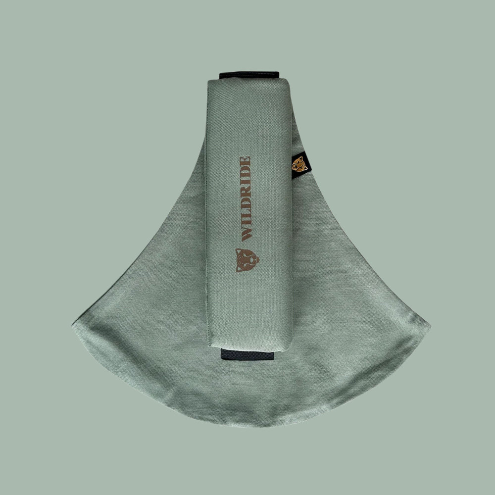 Wildride Toddler Carrier - nosidełko biodrowe dla dzieci od 9 miesięcy do 4 lat, do 20 kg, 100% bawełna • Fern